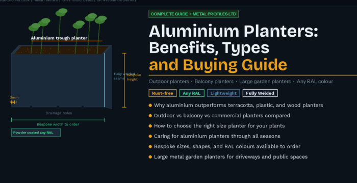 Aluminium Planters: Benefits, Types and Buying Guide 2026 4 image