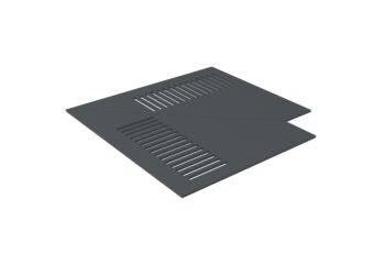 2mm Aluminium Soffit (Type 2) - 90° Corner
