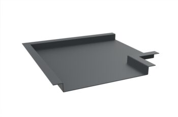 2mm aluminium soffit type 90 degree corner piece for neat soffit angle connections