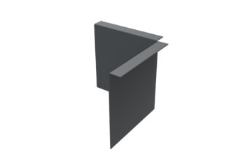 Aluminium Roof Flashing - 90° Internal Corner