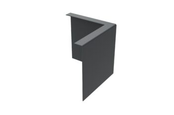 Aluminium Roof Flashing - 90° External Corner