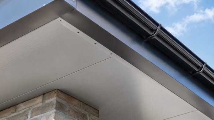Fascia and Soffits: The UK Guide to Aluminium Roofline Protection (Plus a Practical Buying Checklist) 6 Aluminium soffit jointing and fixing detail for roofline weather resistance