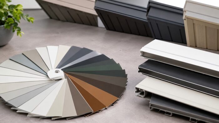 Fascia and Soffits: The UK Guide to Aluminium Roofline Protection (Plus a Practical Buying Checklist) 4 Powder coated RAL colour samples for aluminium fascia and soffits roofline matching