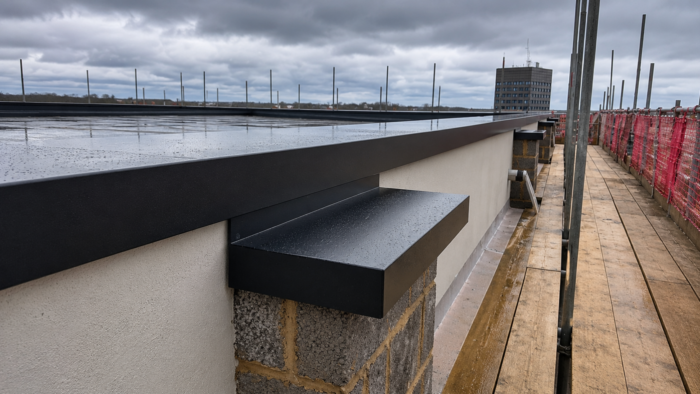 Aluminium Coping Prices: What Affects the Cost of Parapet Wall Coping 8 Aluminium coping prices for UK flat roof and parapet wall coping