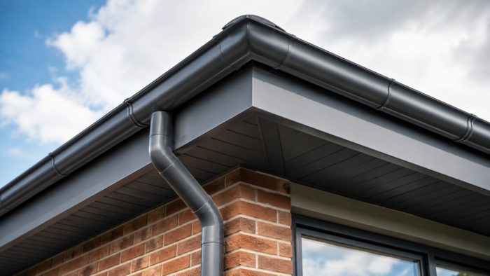 Cost to Replace Soffits and Fascia: A Complete UK Homeowner’s Guide 6 Worn fascia and soffit sections requiring inspection and possible replacement.