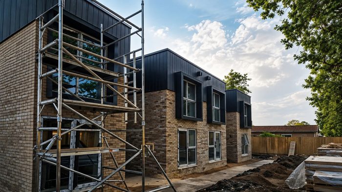 Choosing the Right Aluminium Profile for a Better Window Detail 7 Window aluminium profile used around windows on a contemporary commercial building in the UK