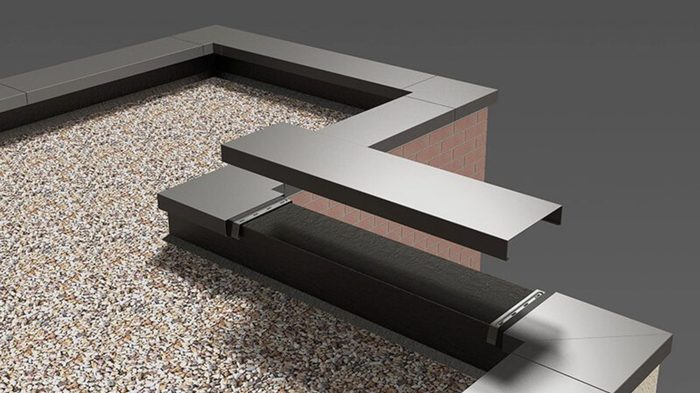 Aluminium Copings Guide: Durable Parapet Wall Protection UK 7 Aluminium copings with powder coated finish, concealed fixing design and weather resistant features for professional parapet wall protection systems.