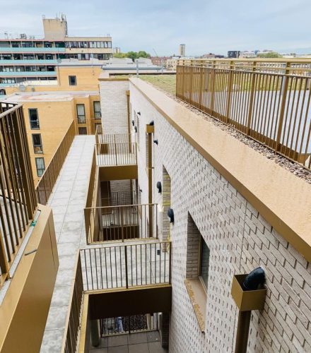 Durable Aluminium Copings Installed by Metal Profiles Ltd