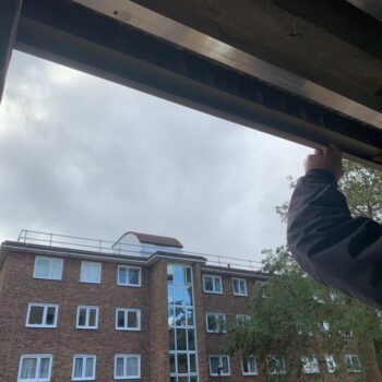 aluminium slope coping system