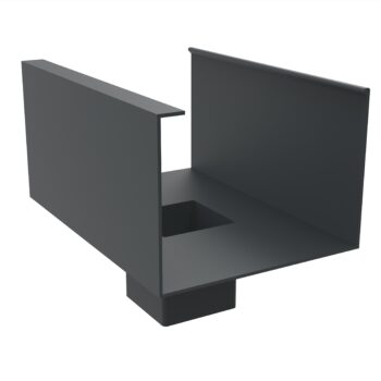 Aluminium Box Gutter - Box Outlet