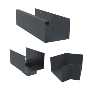 130x85mm Aluminium Box Gutter