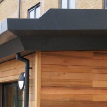 Durable Aluminium fascia and Soffits Installed by Metal Profiles Ltd