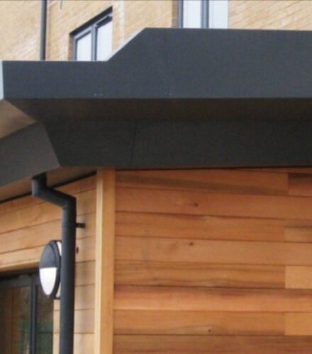 Durable Aluminium fascia and Soffits Installed by Metal Profiles Ltd