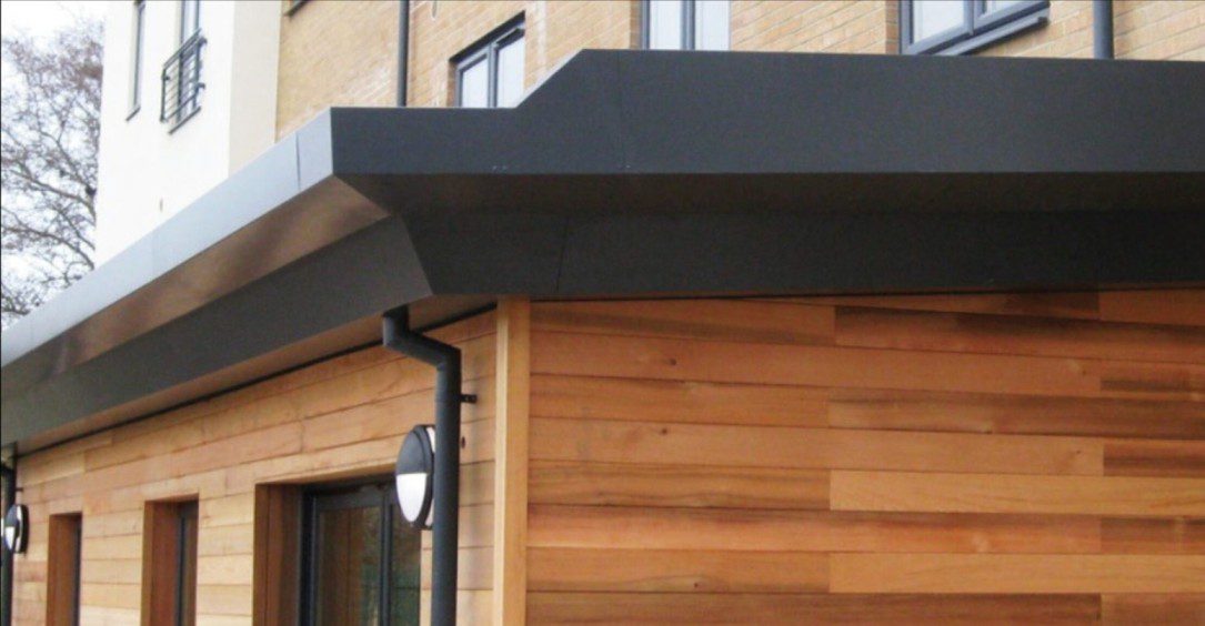Durable Aluminium fascia and Soffits Installed by Metal Profiles Ltd