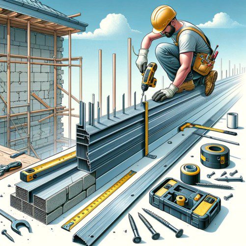 How to install aluminium coping 1 Installing Aluminium Coping