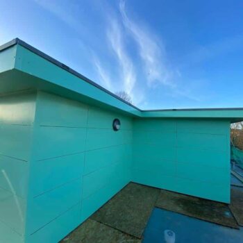 Aluminium Flat Face Fixed Panel in Canterbury 5