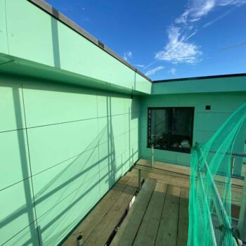 Aluminium Flat Face Fixed Panel in Canterbury