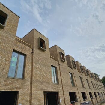 Aluminium Window Surround Installation at Ebbisham Drive 2