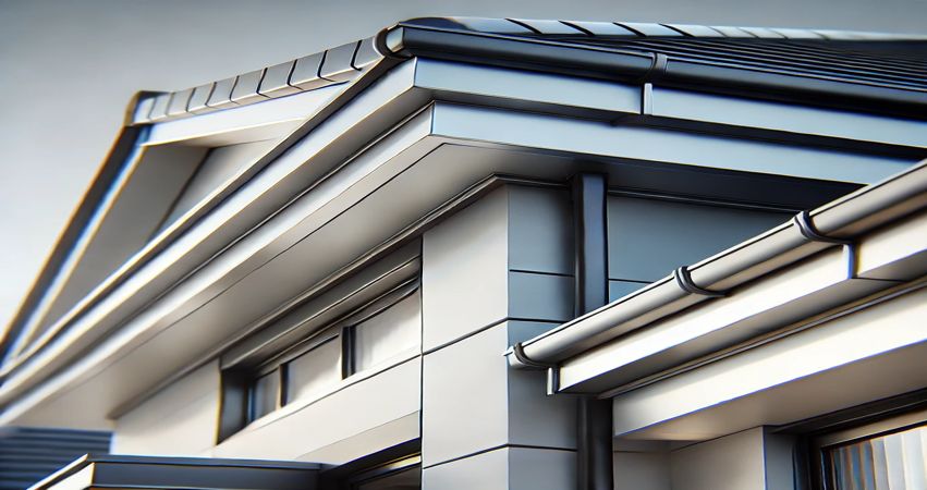 High Quality Aluminium Fascia & Soffits Installed by Metal Profiles Ltd