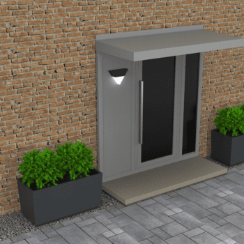 aluminium door canopy