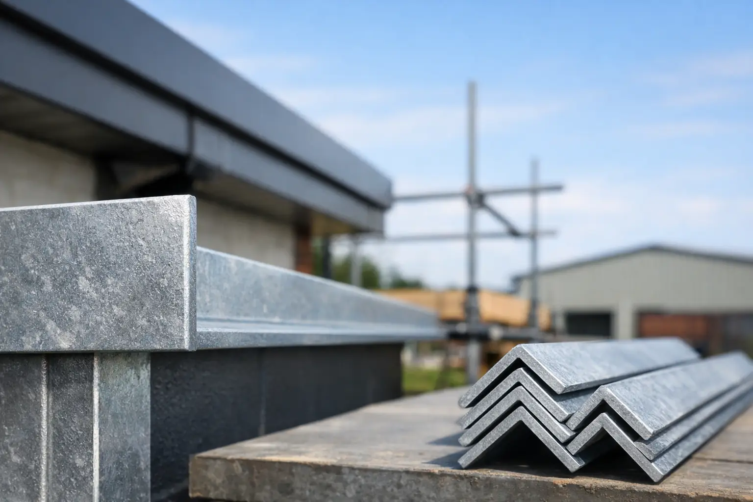 Galvanised Steel Angle for Site and Fabrication