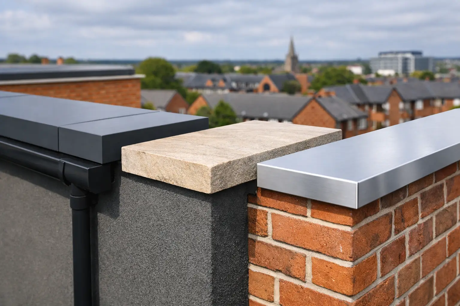 Top Parapet Coping Options for UK Projects