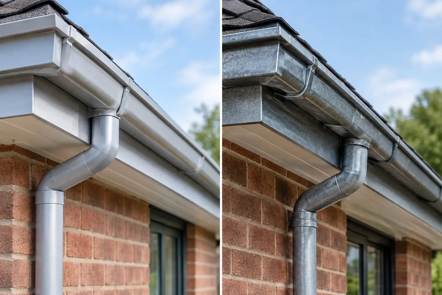 Aluminium Versus Steel Gutters Compared