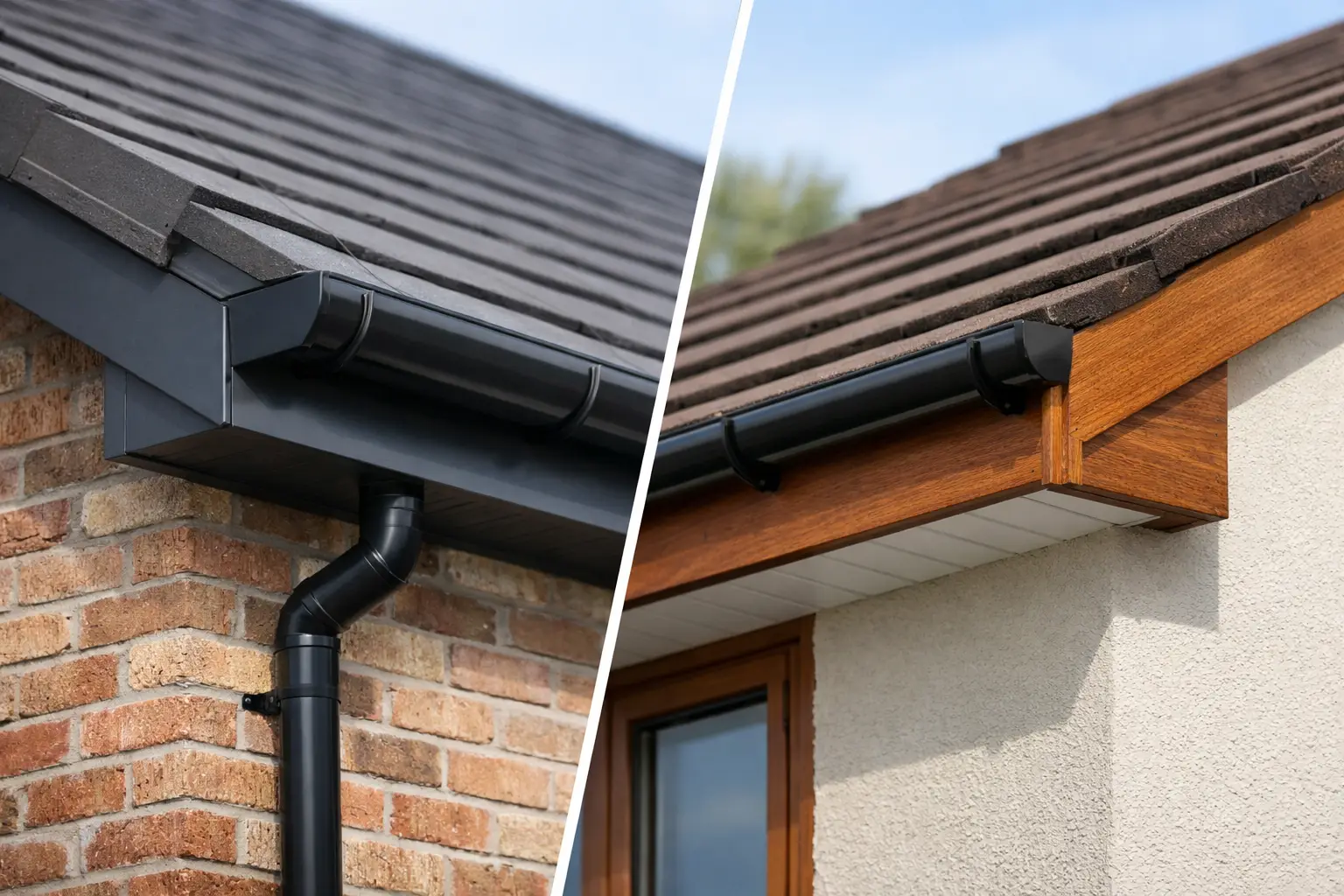 Metal Fascia Versus Timber for UK Rooflines