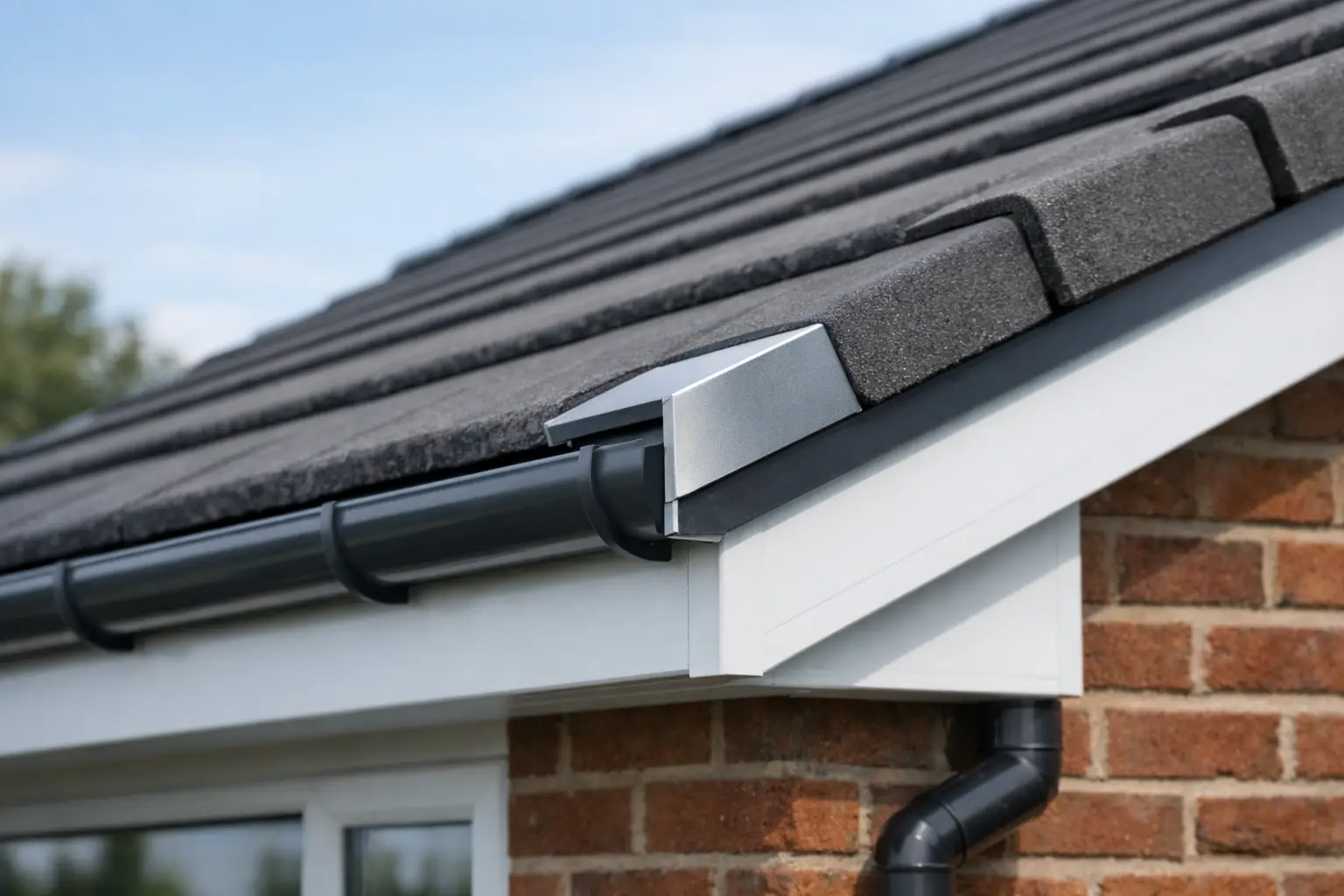 Metal Verge Trim for Clean Roof Edge Detailing