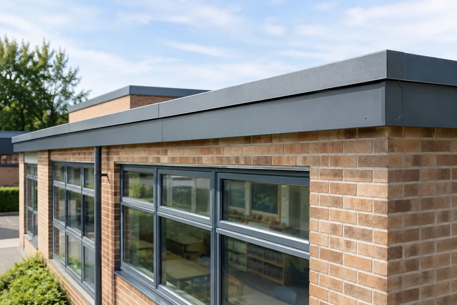 School Parapet Refurbishment for Lasting Protection